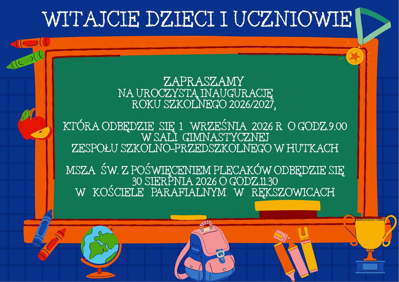 INAUGURACJA ROKU SZKOLNEGO 2026/2027