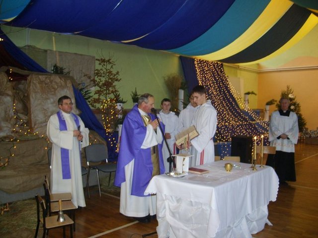 Wigilia dla niepełnosprawnych - Grudzień 2007